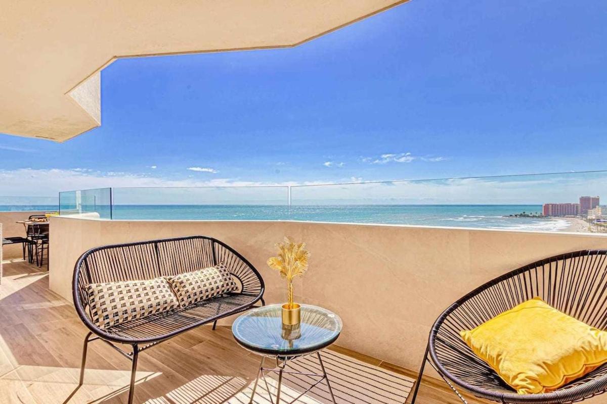 797 Holiday Rentals - Benalbeach- Moderno Piso Para 5 Con Vistas Al Mar 베날마데나코스타 외부 사진