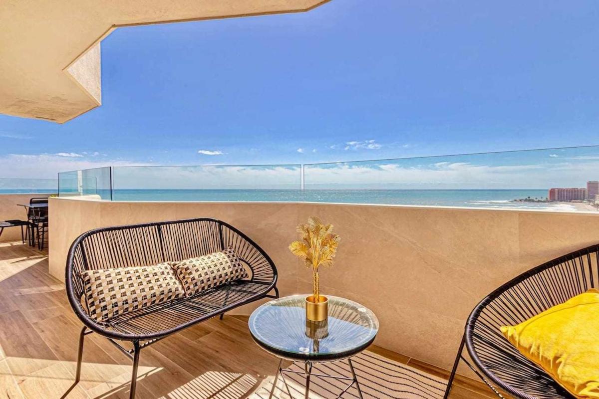 797 Holiday Rentals - Benalbeach- Moderno Piso Para 5 Con Vistas Al Mar 베날마데나코스타 외부 사진
